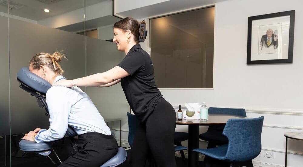 Corporate Massage - Science Behind It